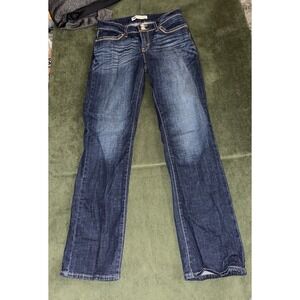 Levi's 529 Jeans‎ Womens Curvy Skinny Leg Dark Blue Denim 28x32 (Actual 30x30)
